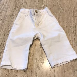 Janie and Jack Boys White Pants